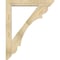 Ekena Millwork Olympic Slat Rough Sawn Bracket w/ Offset Brace, Douglas Fir, 6"W x 34"D x 42"H BKT0604X34X42OLY06RDF - alternate 2